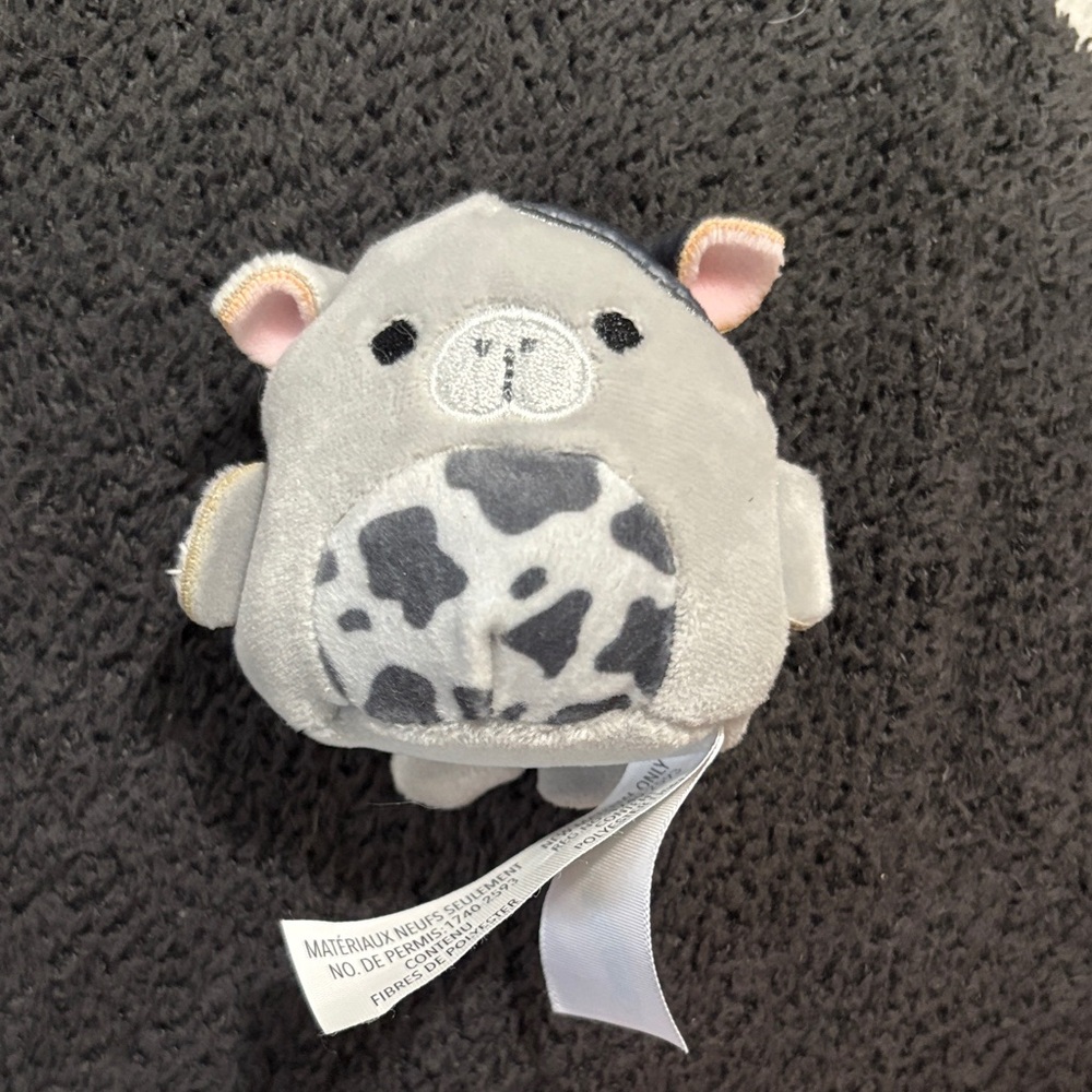 Gray Cow Squishmallow